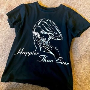 HAPPIER THAN EVER -BILLIE EILISH T-SHIRT